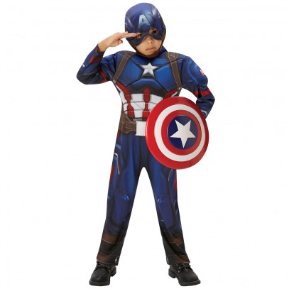 Deluxe Captain America Civil War Kinderkostüm