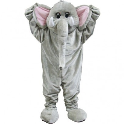 Deluxe Elefant Maskottchen Kostüm 