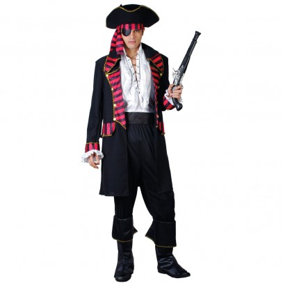 Deluxe Freibeuter Piratenadmiral Kostüm