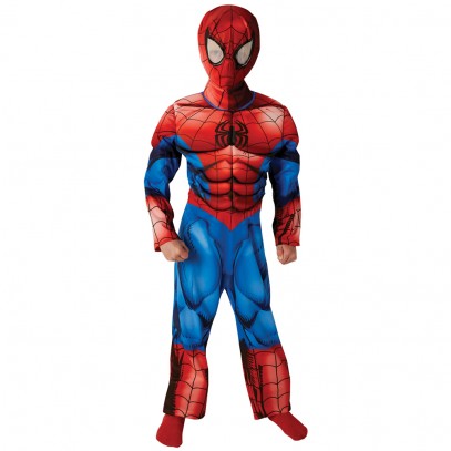 Deluxe Ultimate Spiderman Kostüm für Kinder
