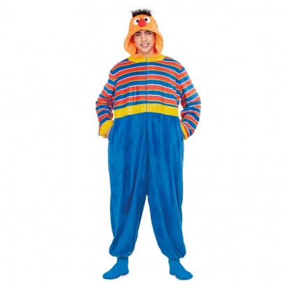 Ernie Overall Kostüm für Erwachsene