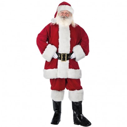 American Santa Weihnachtsmann Kostüm Deluxe