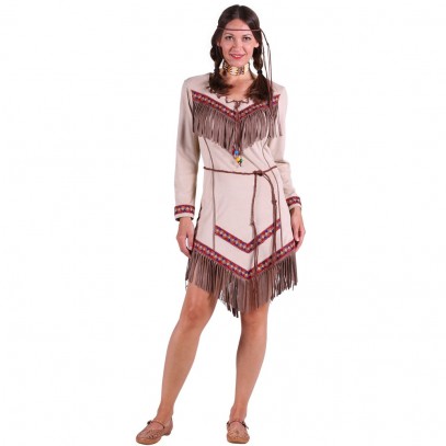 Indianer Squaw Chenoah Damenkostüm Deluxe
