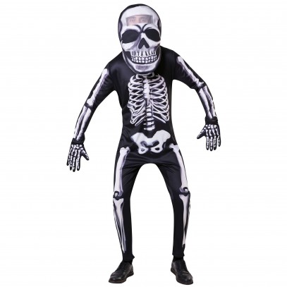 Dickkopf Skinny Skelett Kostüm Unisex
