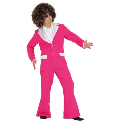 Disco Show Anzug pink