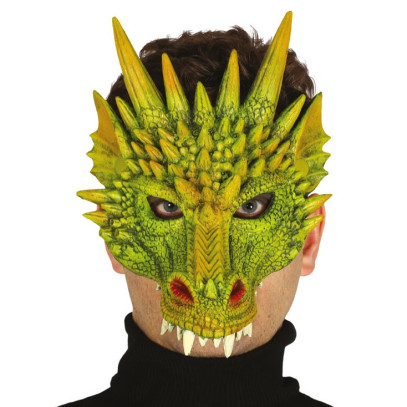 Reptil Drachen Maske für Erwachsene 1