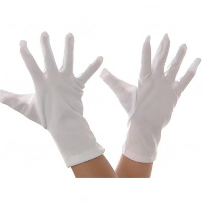 Handschuhe für Kinder in Weiß
