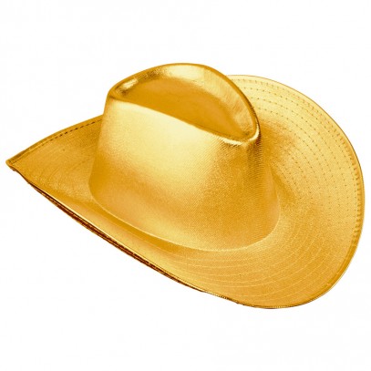 Eleganter Cowboyhut gold