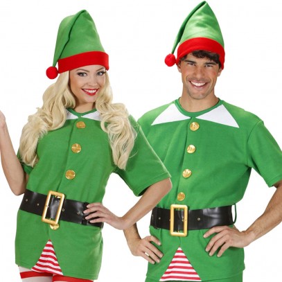 Elf Weihnachtsmann Helfer Kostüm unisex