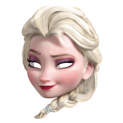 Elsa Frozen Pappmaske
