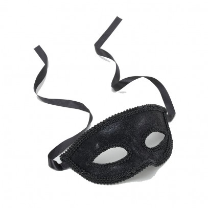 Klassische schwarze Maske Venedig