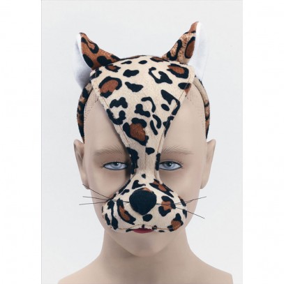 Leoparden Maske mit Sound