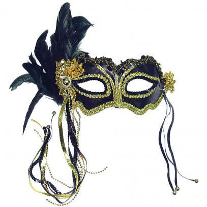 Venezianische Augenmaske Mystic Gold