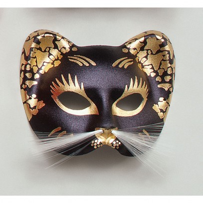 Golden Cat Katzen Maske