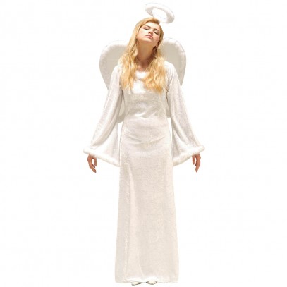 Heavenly Angel Deluxe Engelskostüm für Frauen