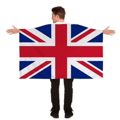 Großbritannien England Flaggen Umhang