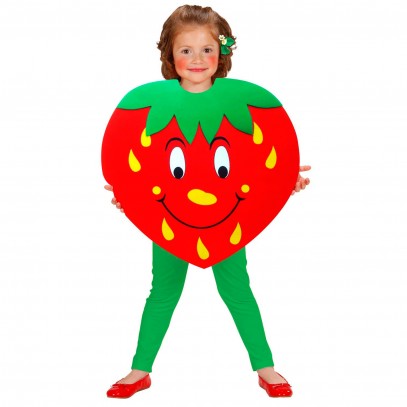Erdbeere Kinderkostüm 1