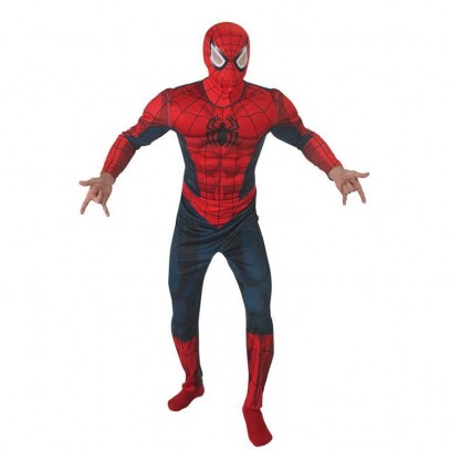 Ultimate Spiderman Kostüm für Herren Deluxe