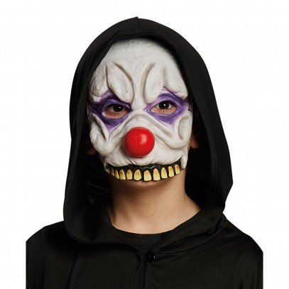 Faltiger Psycho Clown Maske