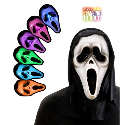 Farbwechselnde Screaming Ghost Maske