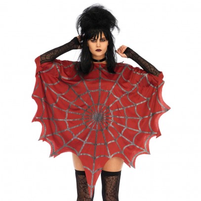 Spider Queen Poncho Spinnen Kostüm
