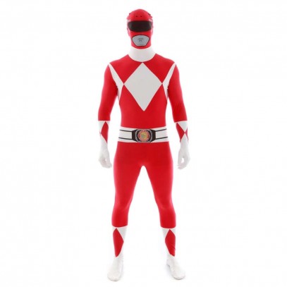 Ultimativer Power Ranger Morphsuit Rot