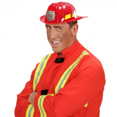 Roter Rescue Feuerwehrhelm 1