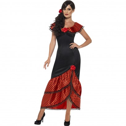 Flamenco Tänzerin Juanita Damenkostüm