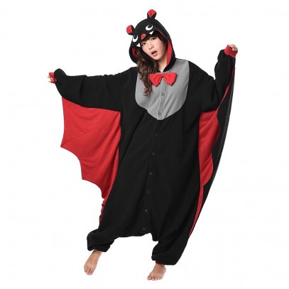 Kigurumi Fledermaus Kostüm für Erwachsene