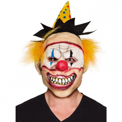 Freaky Horror Clown Maske