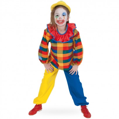 Frecher Clown Peppi Kinderkostüm