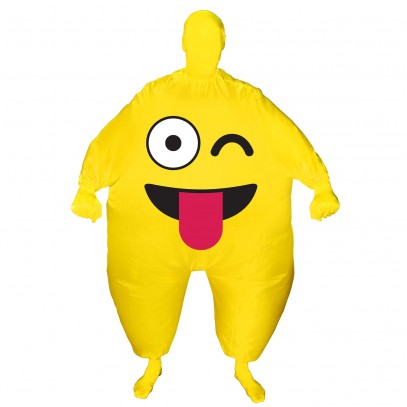 Freches Emoji Kostüm Aufblasbar