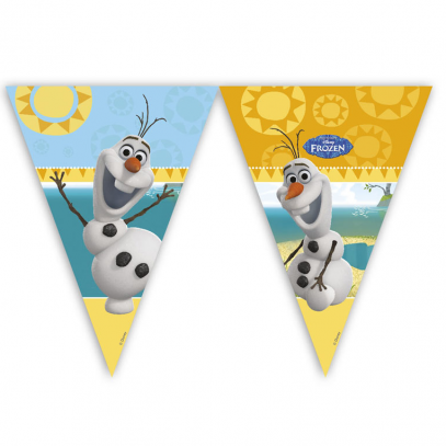 Frozen Olaf Summer Party Banner 230cm