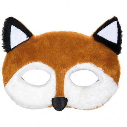Fuchs Maske aus Plüsch