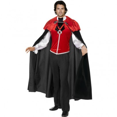 Fürst Dracul Gothic Vampir Kostüm Deluxe