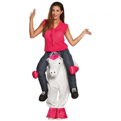 Funny Unicorn Huckepack Kostüm 1