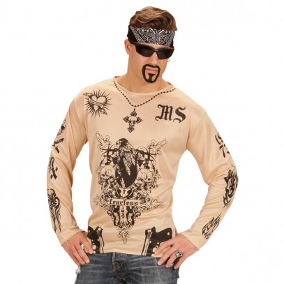 Gangster Tattoo Shirt für Teenager