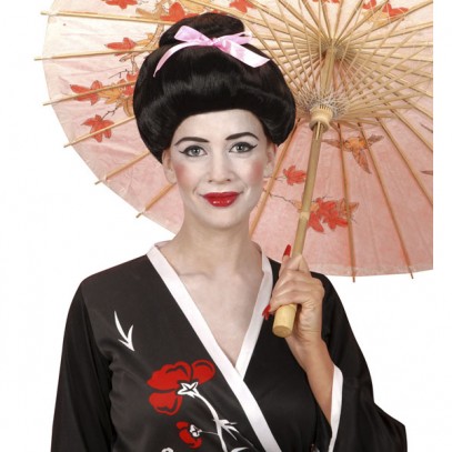 China Geisha Perücke schwarz für Damen