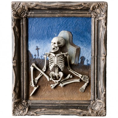 Gemälde Geister Skelett Halloween Deko