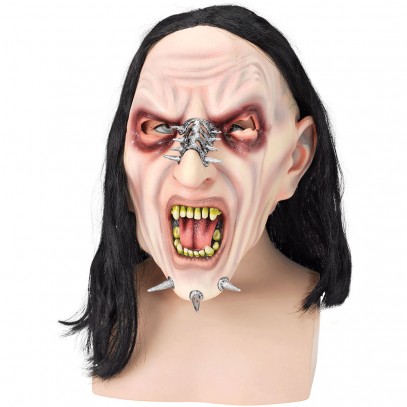 Gepiercte Kreatur Horror Maske