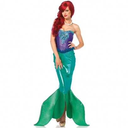 Lady Mermaid Meerjungfrau Kostüm Deluxe