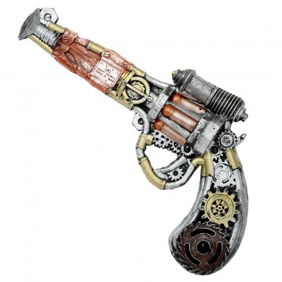 Steampunk Deko Revolver