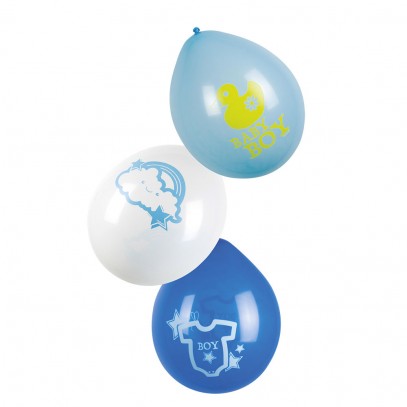 Baby Boy Party Ballons 6 St.