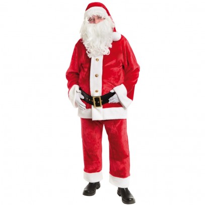 Santas Weihnachtsanzug Classic Kostüm