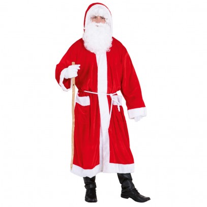 Santa Weihnachtsmann Mantel Herrenkostüm