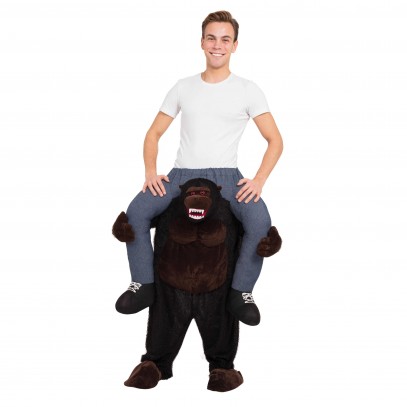 Gibbo Gorilla Huckepack Kostüm
