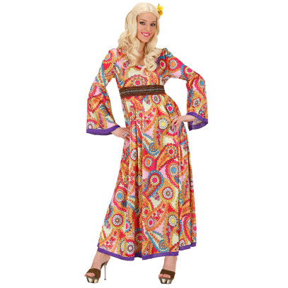 Buntes Hippie Kostüm Donna für Damen