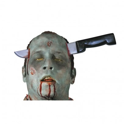 Messer durch Kopf Zombie Haarreif
