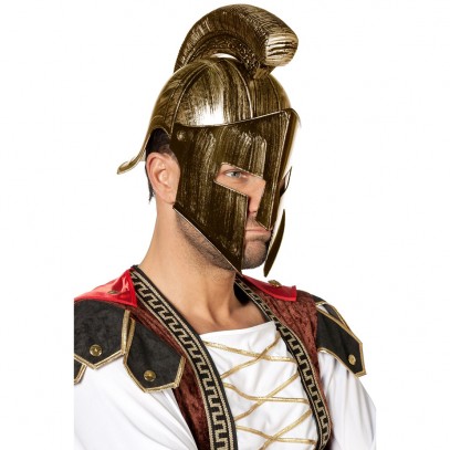 Gladiator Spartaner Helm gold