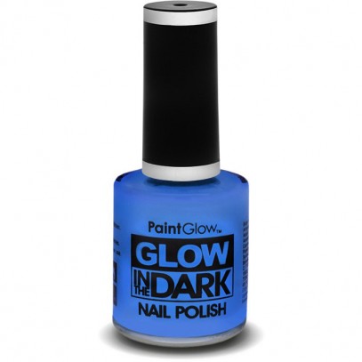 Glow In The Dark - Nagellack blau